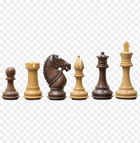 bug fix - new wooden weighted staunton chess set bud rose wood PNG Image with Clear Isolation
