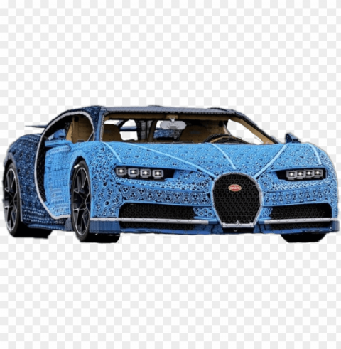 bugatti chiron lego real PNG pics with alpha channel