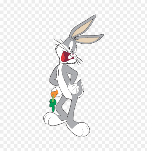 bugs bunny logo vector free PNG isolated