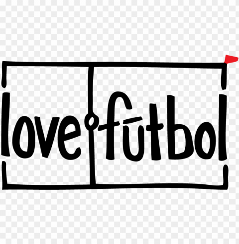 build a safe place for children to play soccer in brazil - love futbol logo Transparent PNG Isolated Element with Clarity