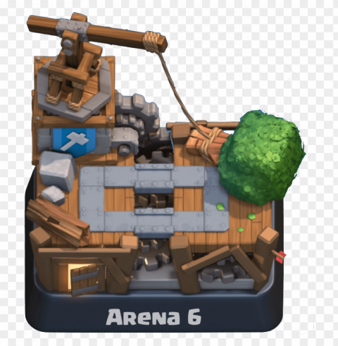 builders workshop - golem clash royale arena 6 Isolated Item on HighResolution Transparent PNG