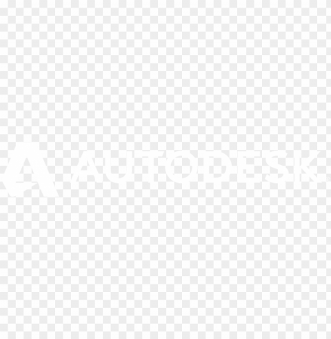 building university industry learning and development - autodesk logo white Isolated Artwork on Transparent Background PNG