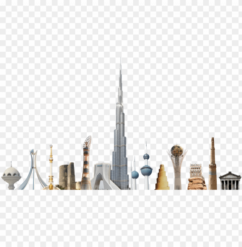 buildings - dubai towers PNG files with alpha channel PNG transparent with Clear Background ID 72ad391a