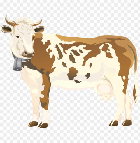 bull cattle clip art - clip art cow PNG with transparent overlay PNG transparent with Clear Background ID 21b1c42b