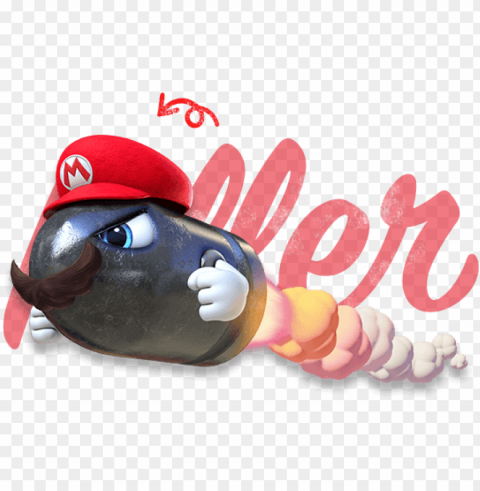 bullet bill - super mario odyssey Free PNG file PNG transparent with Clear Background ID bf890efe