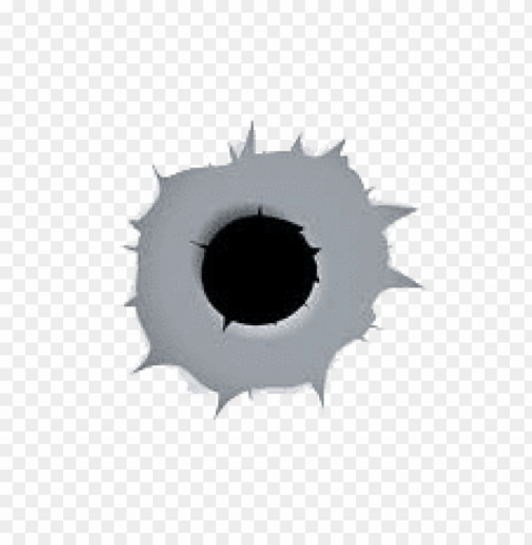 Bullet Hit Isolated Item With Transparent PNG Background