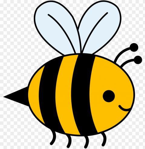 bumblebees - xkcd - cartoon bumble bee Isolated Element with Transparent PNG Background
