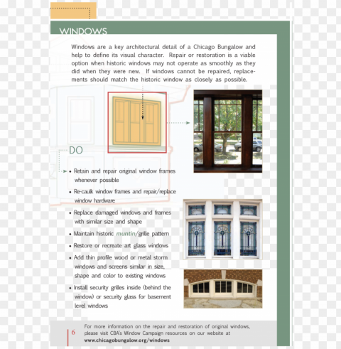 bungalow design guidelines - window Transparent PNG photos for projects