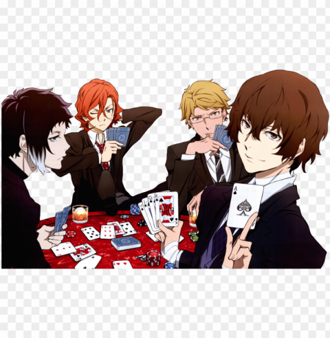 bungou stray dogs Isolated Character on Transparent Background PNG