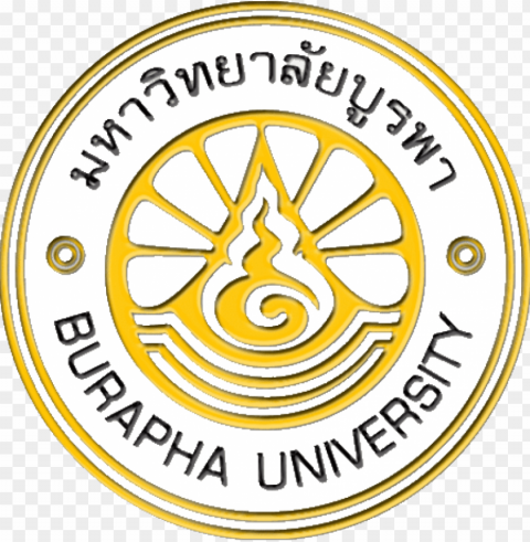 burapha university Isolated Illustration with Clear Background PNG