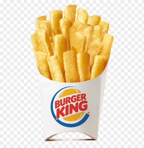 burger king french fries cup PNG with no background diverse variety