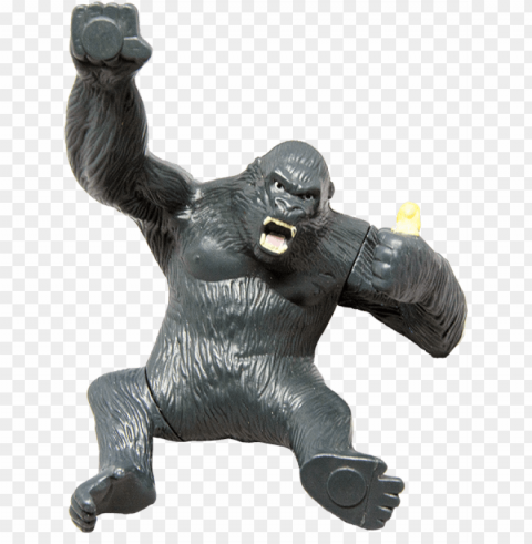 burger king kid's meal toy - 4 king kong toy PNG Graphic Isolated with Clarity