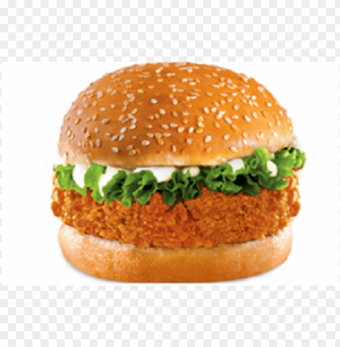burger transparent non veg - kfc veg zinger burger PNG icons with transparency