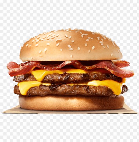 burger vector bacon - double bacon burger ki PNG images without licensing