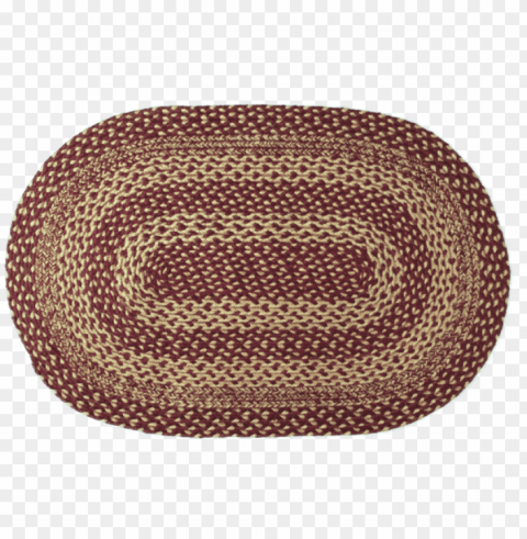burgundy tan jute rug oval 24x36 - vhc brands burgundy redtan area rug oval 2' x 3' Free download PNG images with alpha transparency
