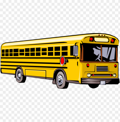 bus eligibility - school bus clipart PNG Isolated Subject with Transparency