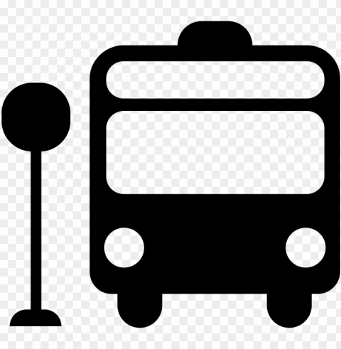 bus stop icon - bus stop icon PNG Image with Isolated Transparency