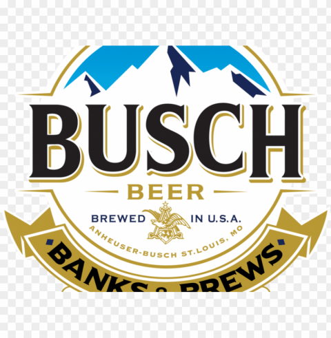 busch banks & brews - busch latte logo Transparent PNG pictures for editing