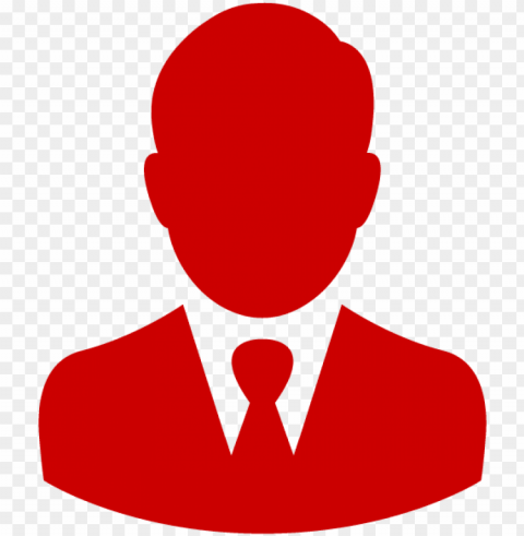 business loans - person icon red Transparent PNG Isolated Graphic Design