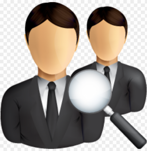 business users search 1 image - cartoon person no face Transparent PNG Object with Isolation