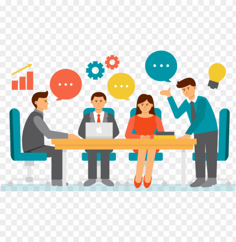 businessperson meeting clip art transprent - team work Transparent PNG images with high resolution