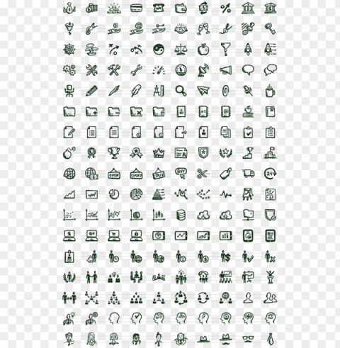busy icons free 36 free hand-drawn icons - italian word search printable free Transparent PNG Isolated Graphic Design