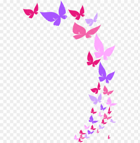 butterflies butterfly- mother's day card for auntie Transparent PNG Isolated Subject
