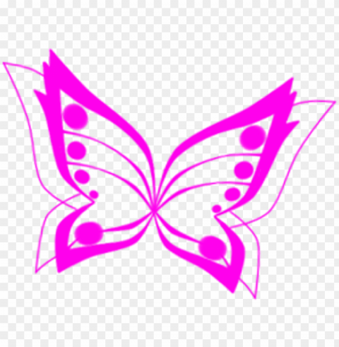 butterfly clipart transformation - winx club butterflix butterfly PNG graphics with clear alpha channel
