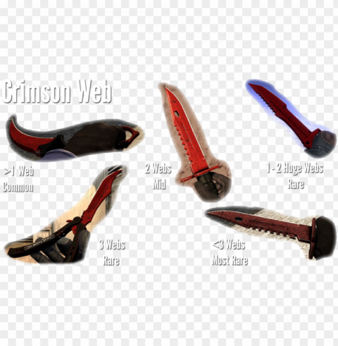 butterfly knife crimson web best steam munity guide - all crimson web knives Clear Background Isolated PNG Graphic