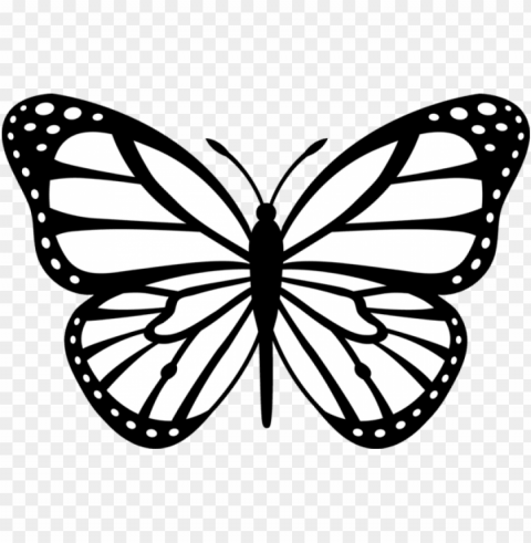 butterfly with dots tattoo Transparent Background Isolated PNG Design Element