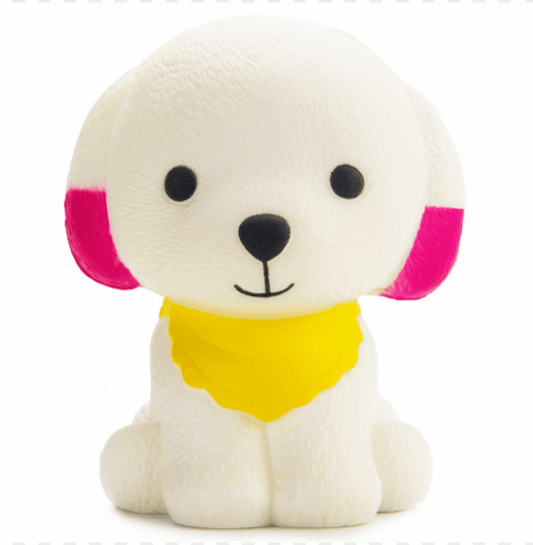 buy 1pc kid's creative toy cute puppy cream fragrance - stuffed toy PNG Image with Transparent Isolated Graphic Element