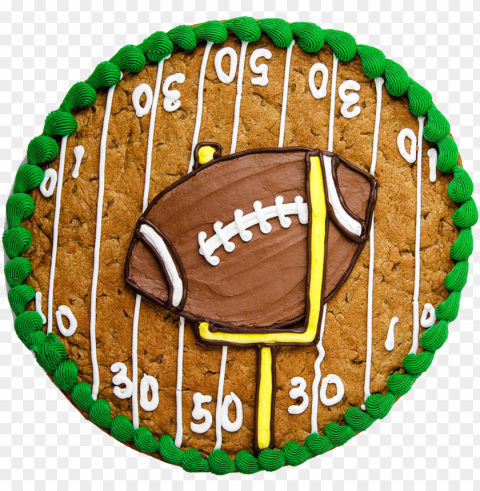 by jason savio - football themed cookie cake Clear PNG images free download