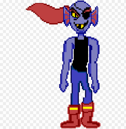 by kirbypupppets on deviantart - undyne sprite no armor PNG files with transparent canvas collection