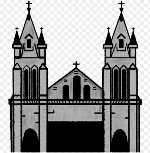 by matiseli on deviantart - cathedral clipart PNG files with transparent elements wide collection