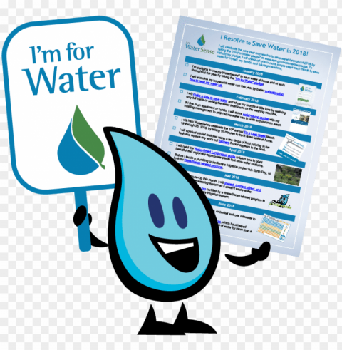 by taking a couple of steps each month you too can - watersense PNG with Clear Isolation on Transparent Background