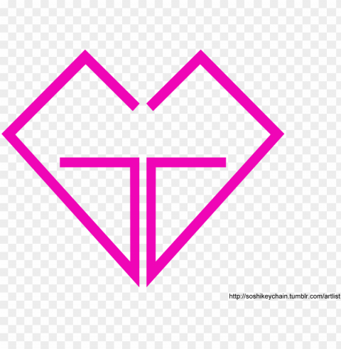 bysone - girls generation symbol kpo Isolated Element on Transparent PNG