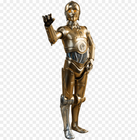 Ｃ-３ｐｏ - sideshow collectibles star wars c-3po 16 scale figure Clear PNG