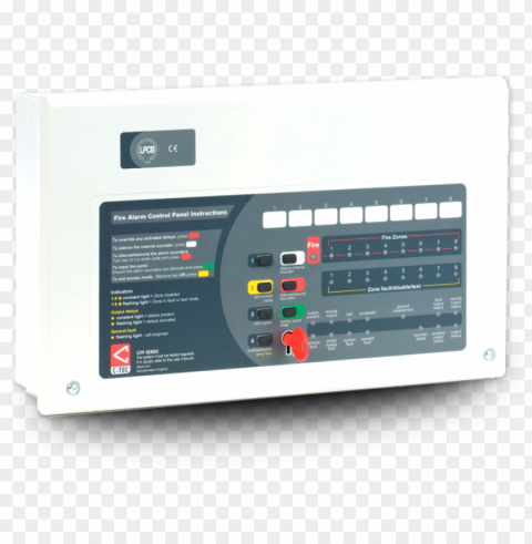 c-tec fire alarm panel - context plus conventional fire alarm panel Isolated Item on Clear Background PNG