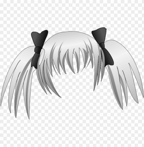 cabello anime - anime girl hair High-resolution PNG