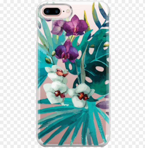 cafepress watercolor flowers iphone 7 plus tough case PNG objects