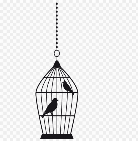 caged bird image - bird cage vector Clear Background PNG Isolated Illustration