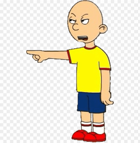 caillou sticker - caillou goanimate HighResolution Transparent PNG Isolated Graphic