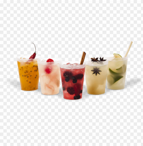 Caipirinha PNG Images With Alpha Transparency Diverse Set