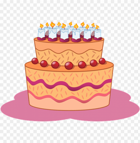 cake birthday dessert torte celebration pa - happy birthday karen gif Clear background PNG elements