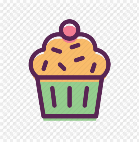 cake cup dessert easter muffin pudding sweet - icon Isolated Subject on HighQuality PNG PNG transparent with Clear Background ID 808829bc