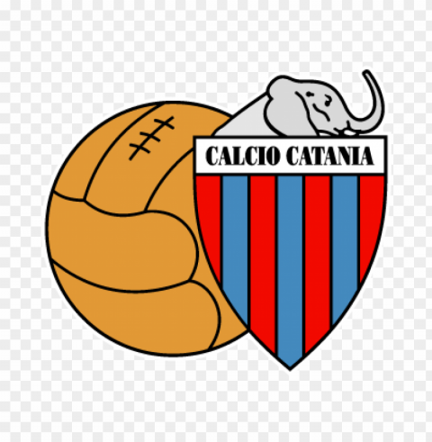 calcio catania vector logo PNG Object Isolated with Transparency