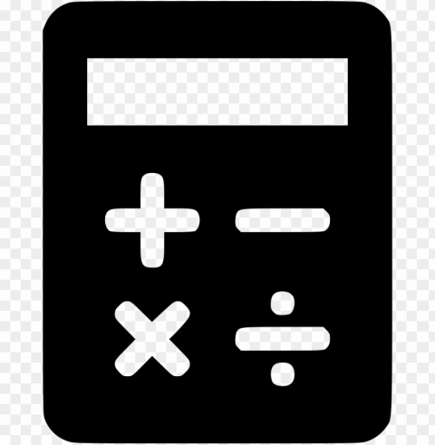 calculator free icon - square round icon pack HighQuality PNG Isolated on Transparent Background