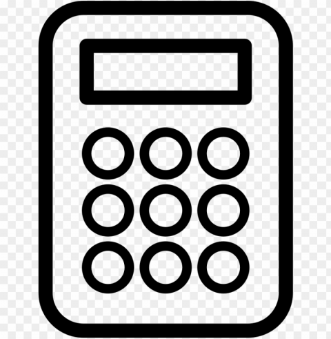 calculator icon picture free stock - calculator white icon PNG for use