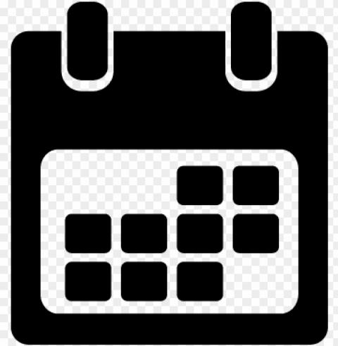 calender date booking schedule icon - icon Isolated Design Element on Transparent PNG