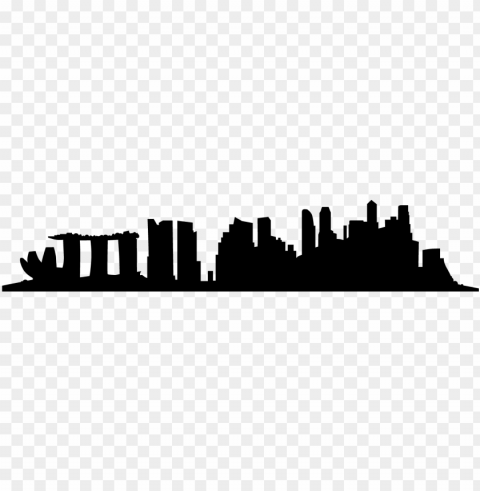 calgary skyline silhouette Transparent background PNG images complete pack